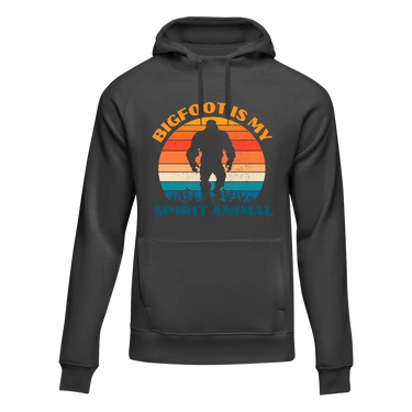 Bigfoot Is My Spirit Animal Unisex Hoodie